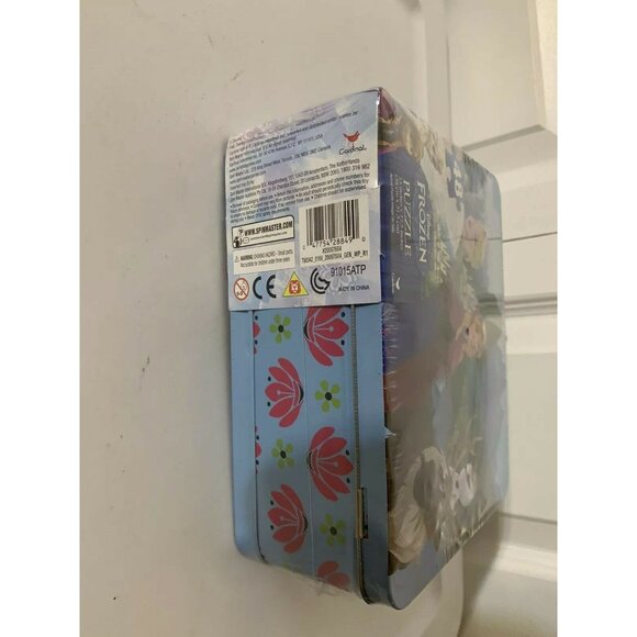New Disney Frozen 48 Piece Puzzle Collectible Tin Lunch Box Sealed - Picture 7 of 7